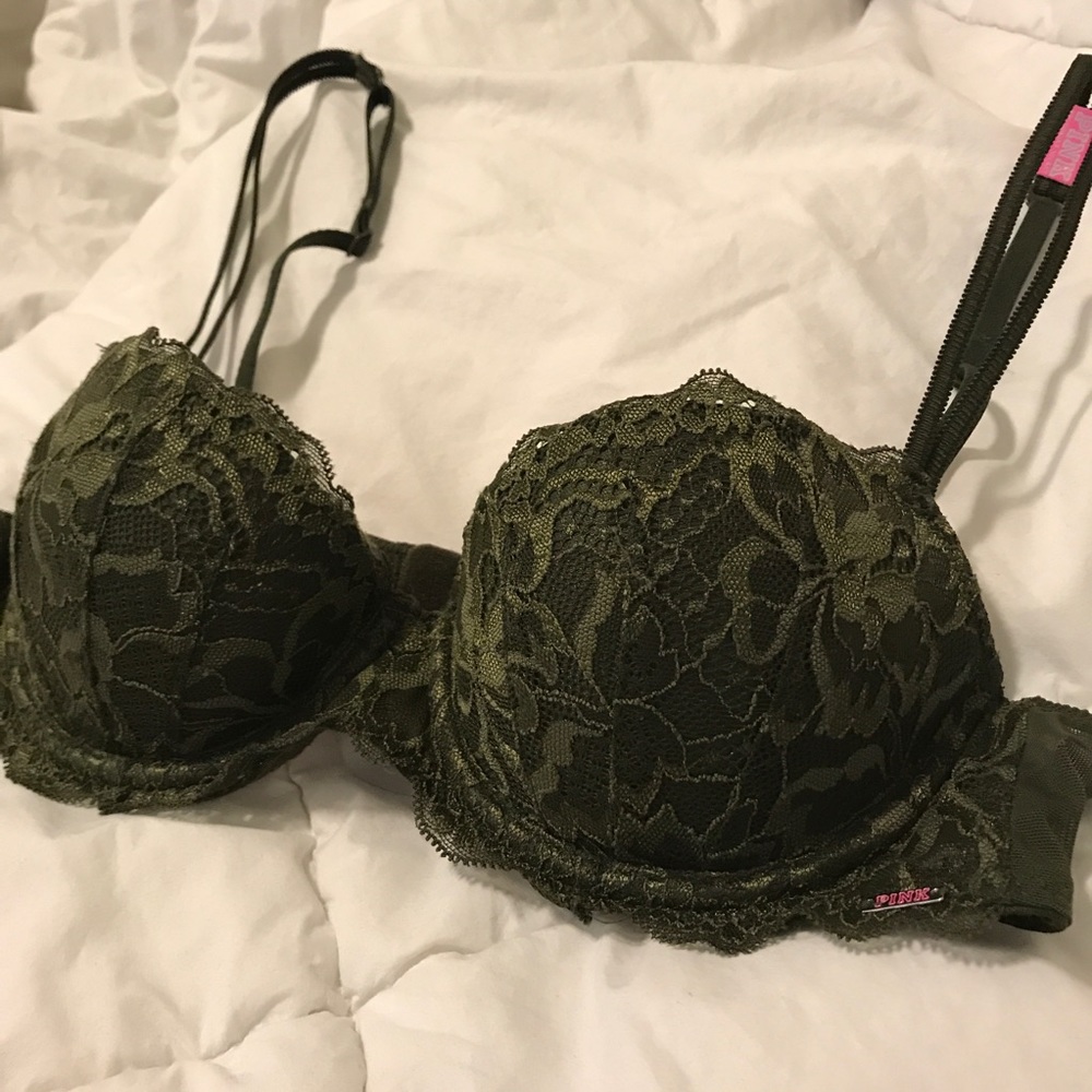 Victoria’s Secret Olive Push-Up Bra